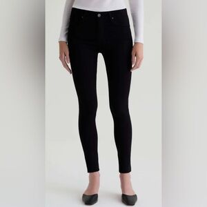 AG Jeans Farrah Skinny Ankle Black